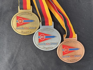 Medaillen für den Deutschland-Cup